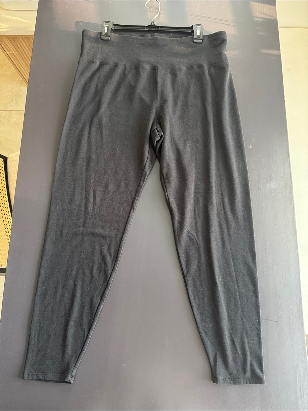Eileen Fisher black Tencel pull on pants size extra large